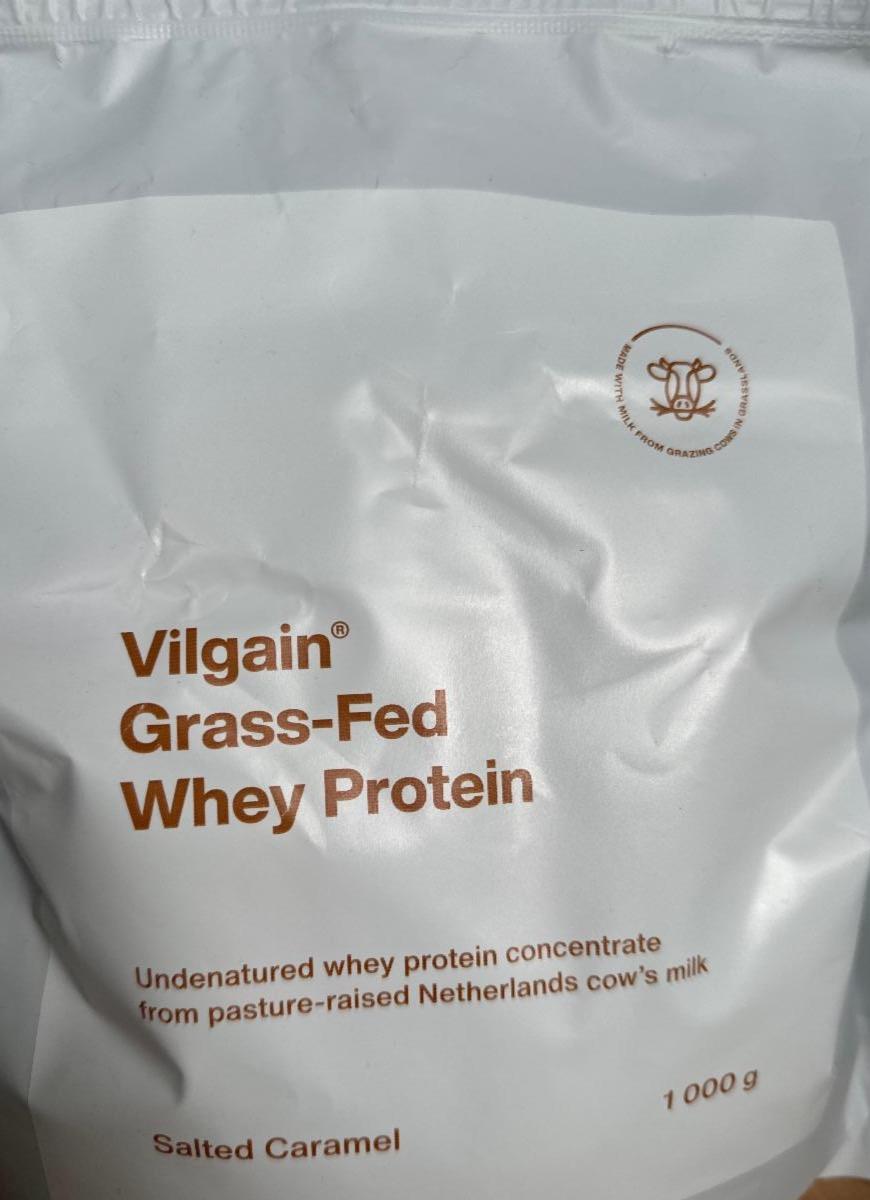 Fotografie - Grass-Fed Whey Protein Salted Caramel Vilgain