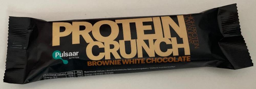 Fotografie - Protein crunch Brownie White Chocolate Pulsaar