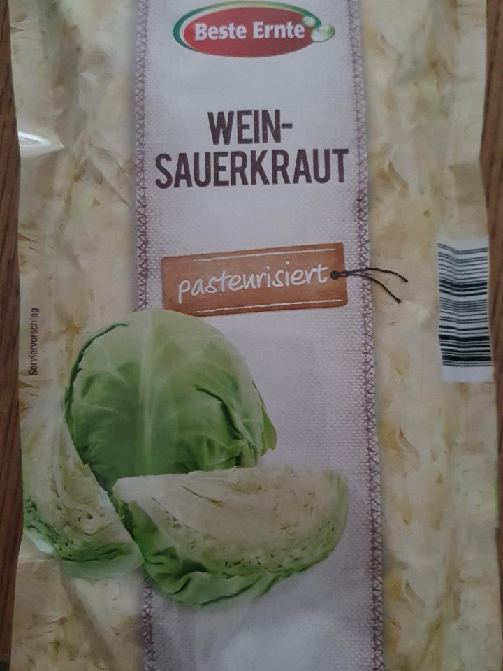 Fotografie - Wein-Sauerkraut pasteurisiert Beste Ernte