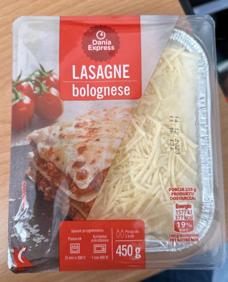 Fotografie - Lasagne bolognese Dania Express