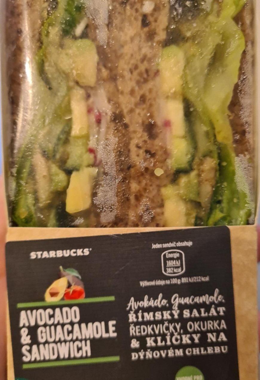 Fotografie - Avocado & Guacamole sandwich Starbucks