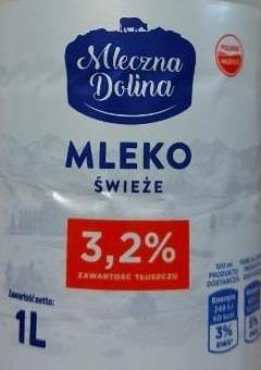 Fotografie - Mleko UHT 3,2% Mleczna Dolina