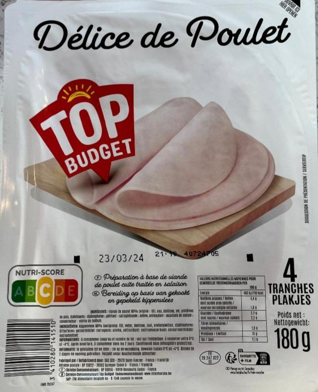 Fotografie - Délice de Poulet Top Budget