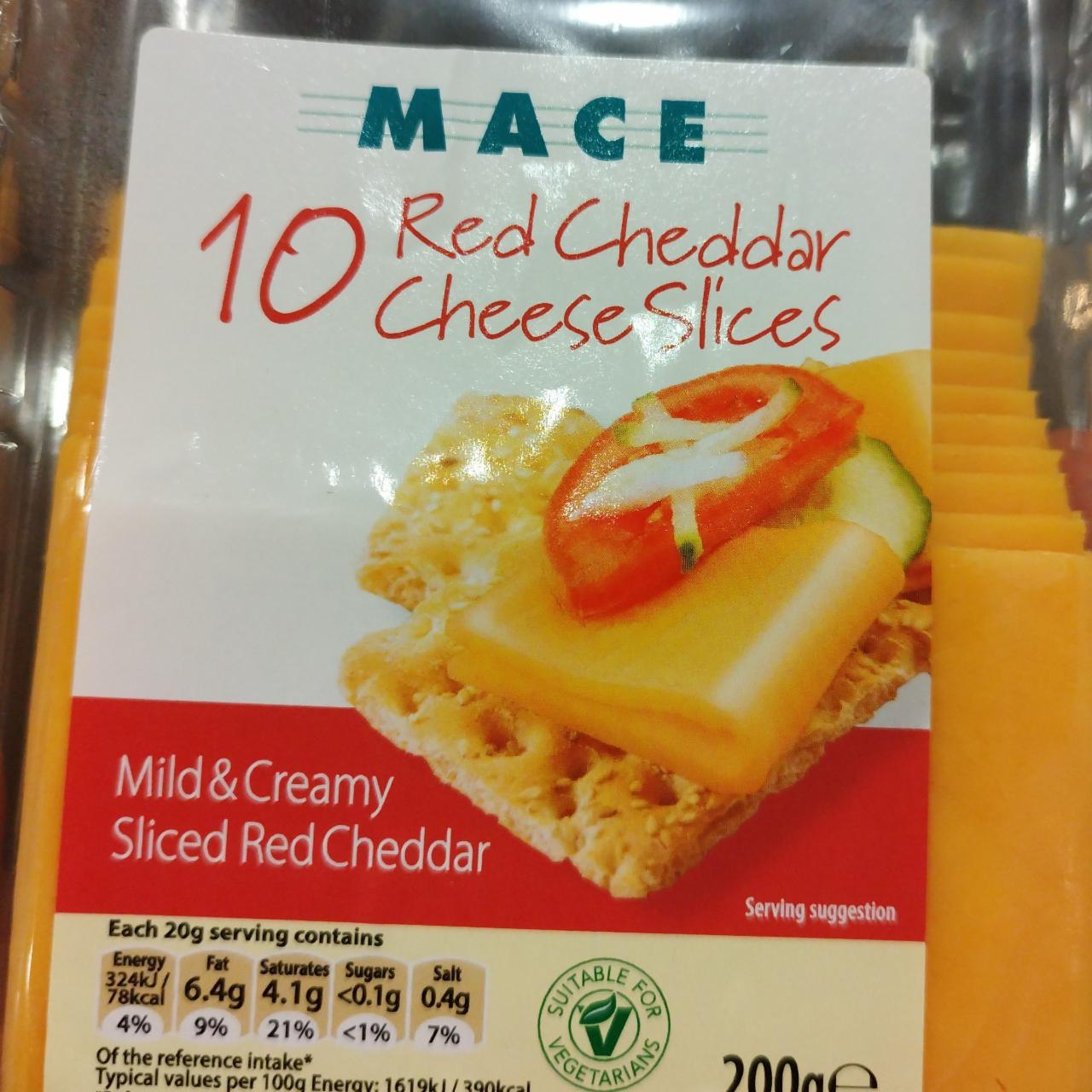 Fotografie - Sliced Red Cheddar Mace