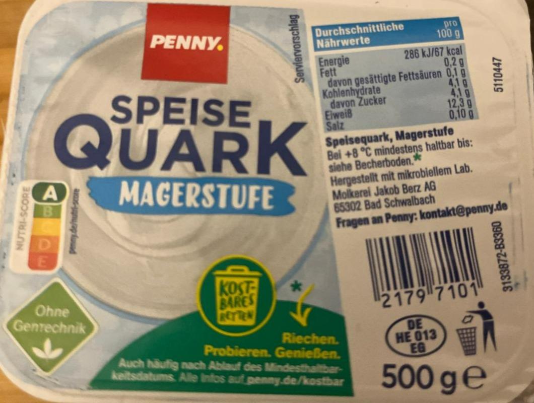 Fotografie - Speise Quark Magerstufe Penny