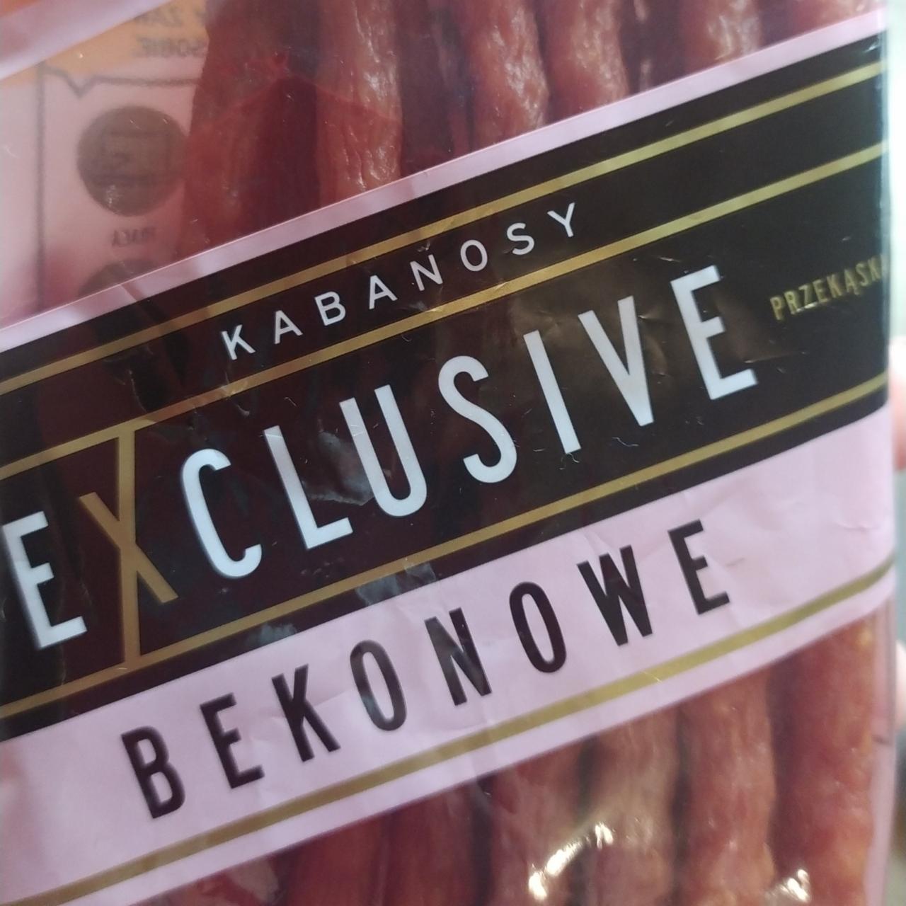 Fotografie - Kabanosy Exclusive Bekonowe Tarczyński