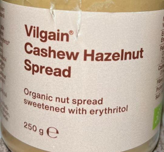 Fotografie - Cashew Hazelnut Spread Vilgain