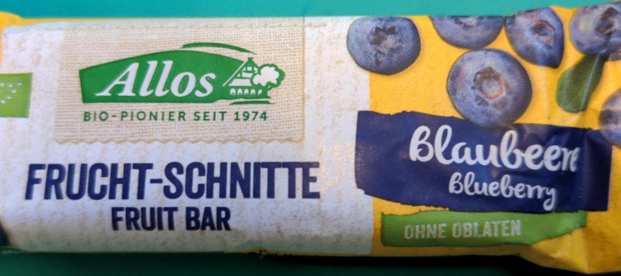 Fotografie - Frucht-Schnitte Blaubeere Allos