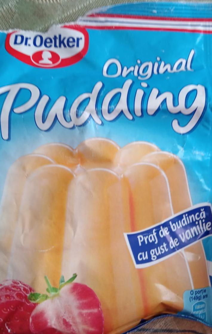 Fotografie - Original Pudding Vanilie Dr.Oetker