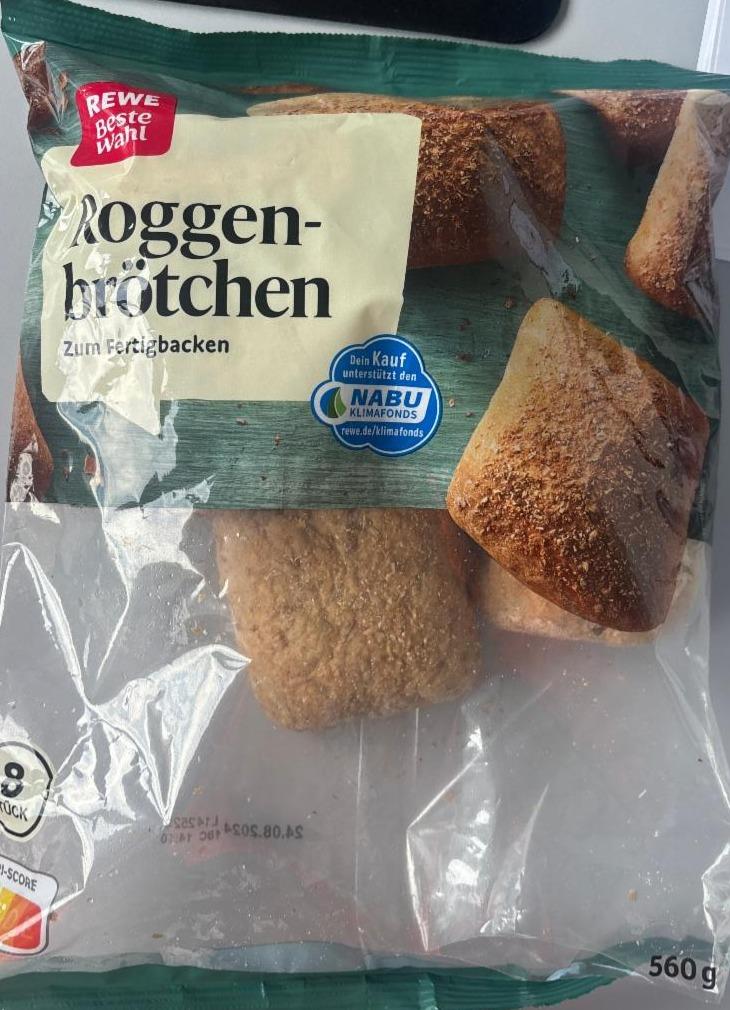 Fotografie - Roggen brötchen Rewe beste wahl