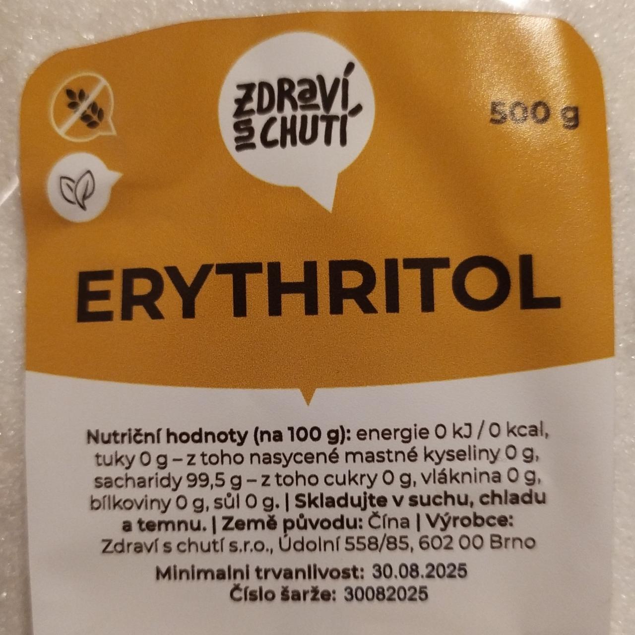 Fotografie - Erythritol Zdraví s chutí