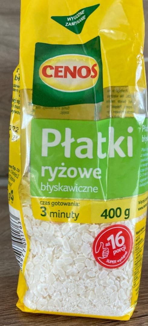 Fotografie - Płatki ryżowe błyskawiczne Cenos