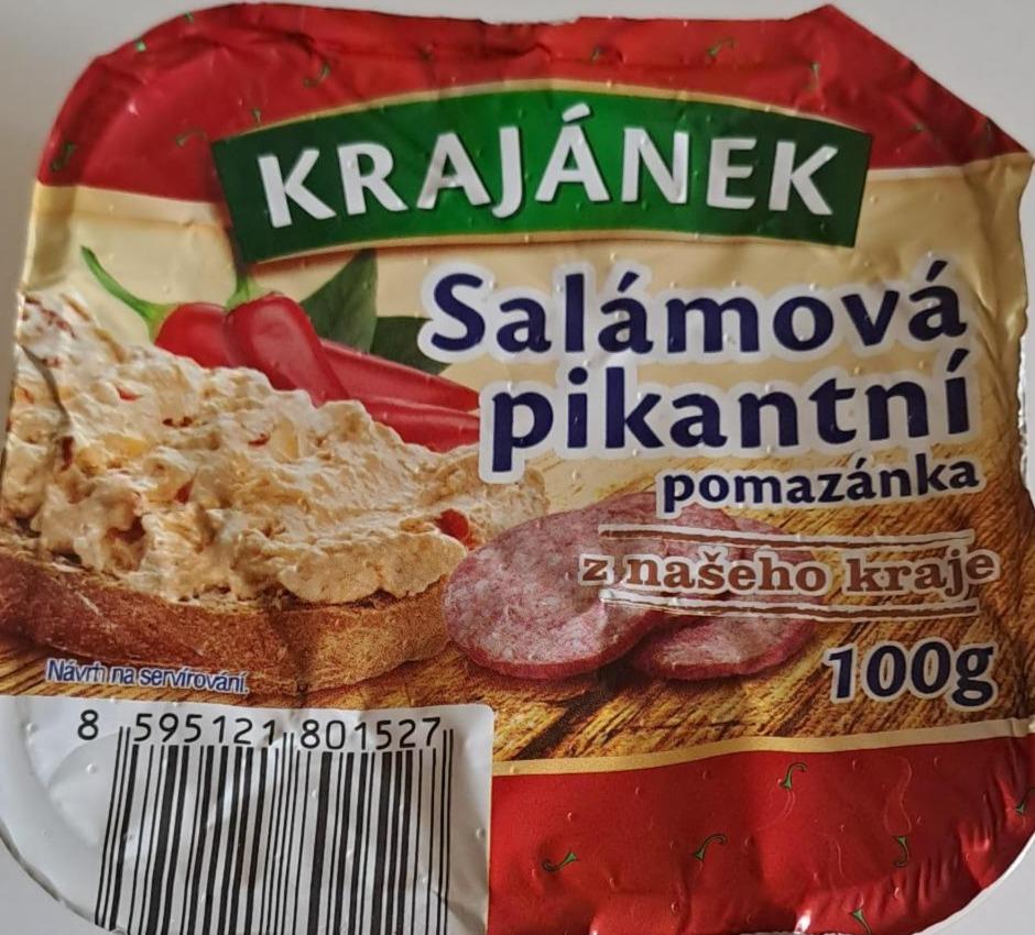 Fotografie - Salámová pikantní pomazánka Krajánek