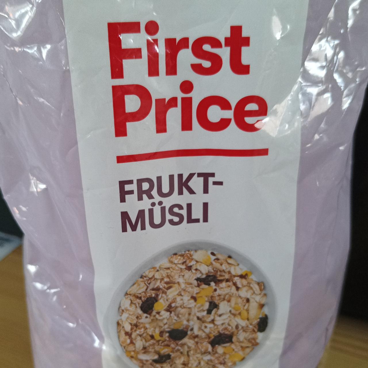 Fotografie - Fruktmüsli First Price