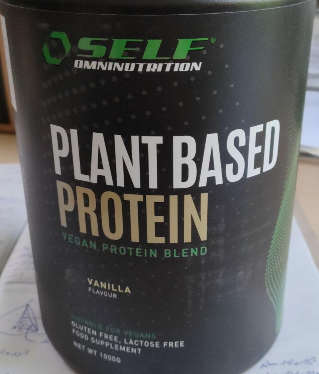 Fotografie - Vegan plant based protein vanilla Self omninutrition