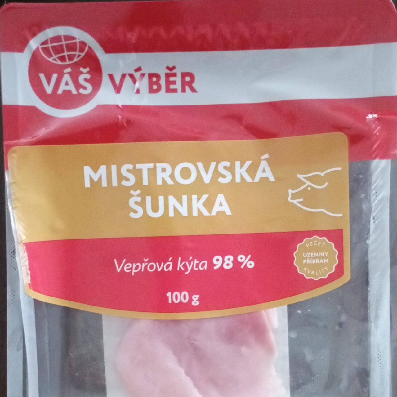 Fotografie - Mistrovská šunka 98% Váš Výběr