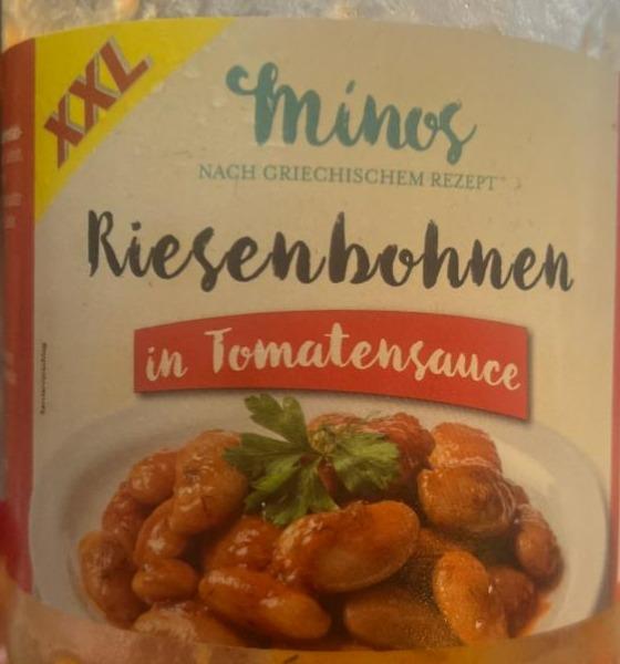 Fotografie - Riesenbohnen in tomatensauce Minos