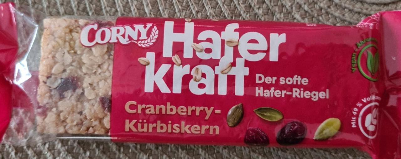 Fotografie - Haferkraft Cranberry-Kürbiskern Corny