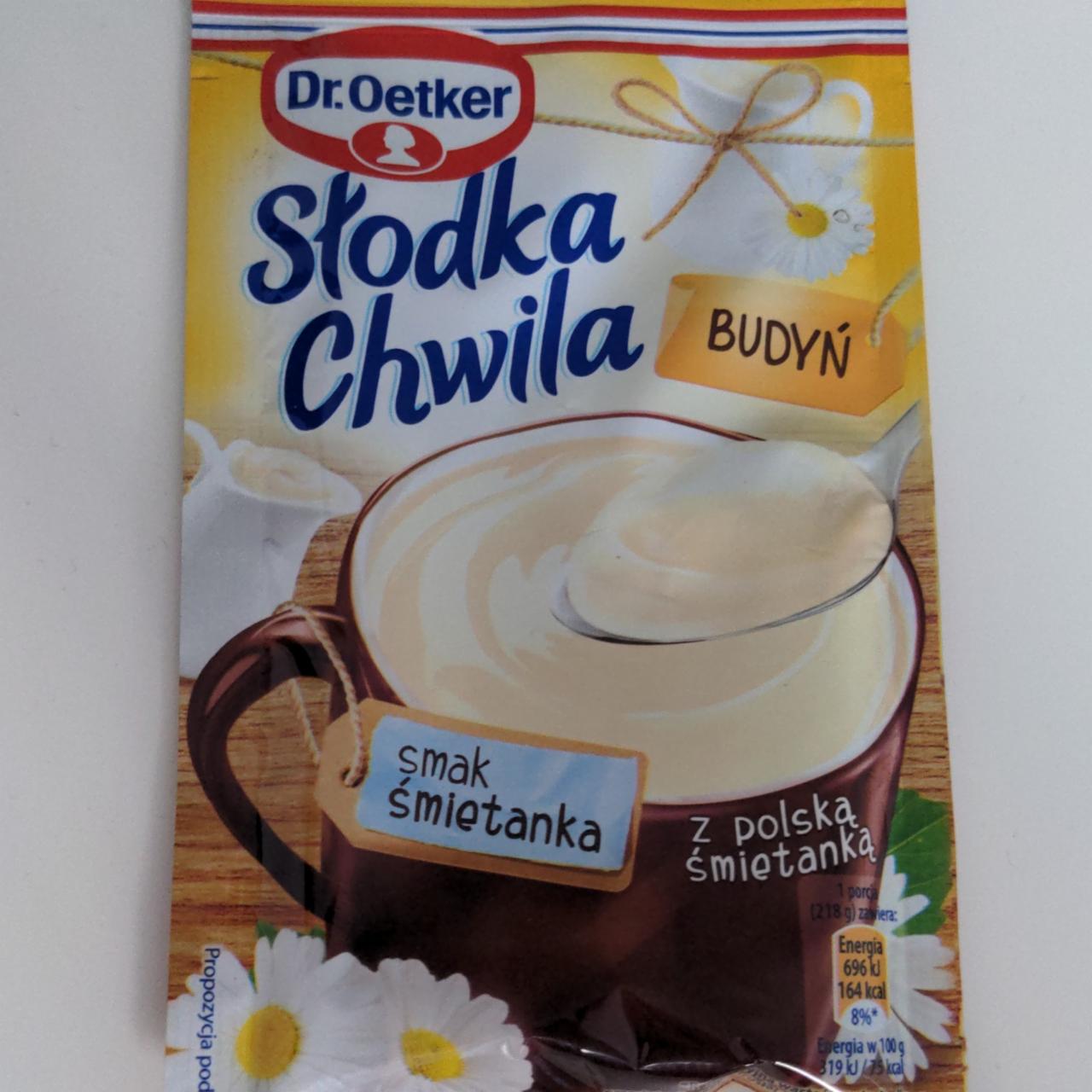 Fotografie - Słodka Chwila Budyń smak śmietanka Dr.Oetker