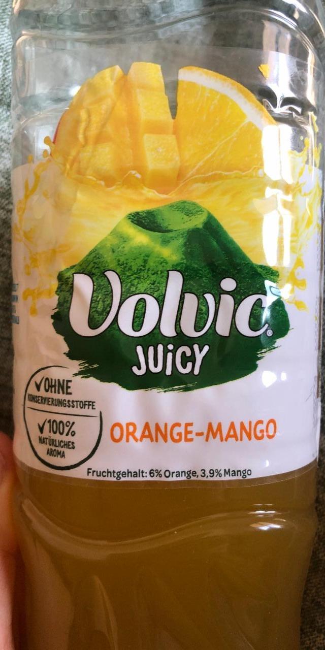 Fotografie - Juicy Orange-Mango Volvic