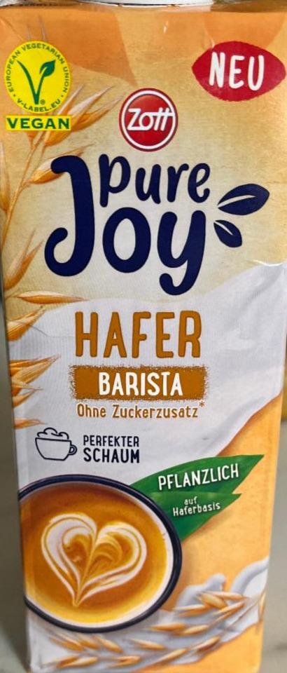 Fotografie - Pure joy hafer barista Zott