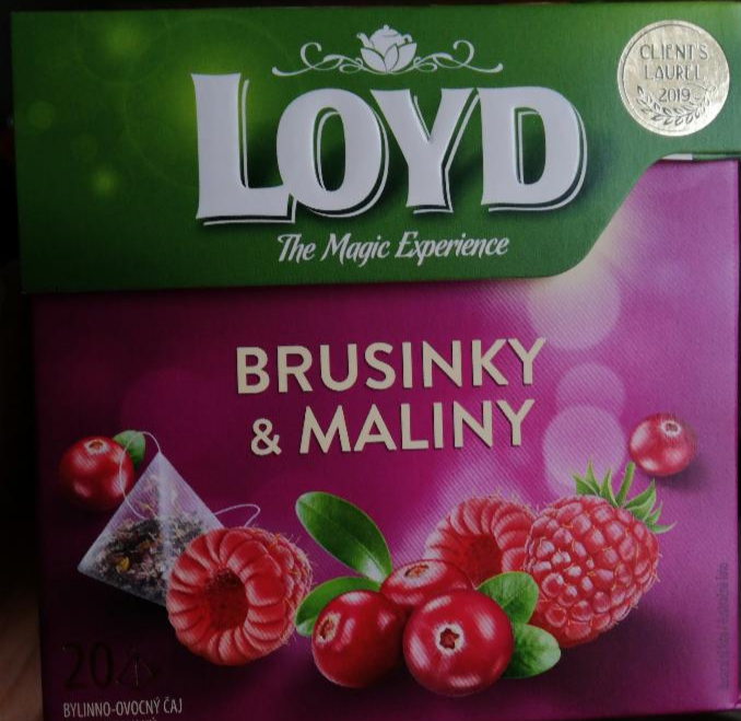 Fotografie - Brusinky a maliny Loyd Tea