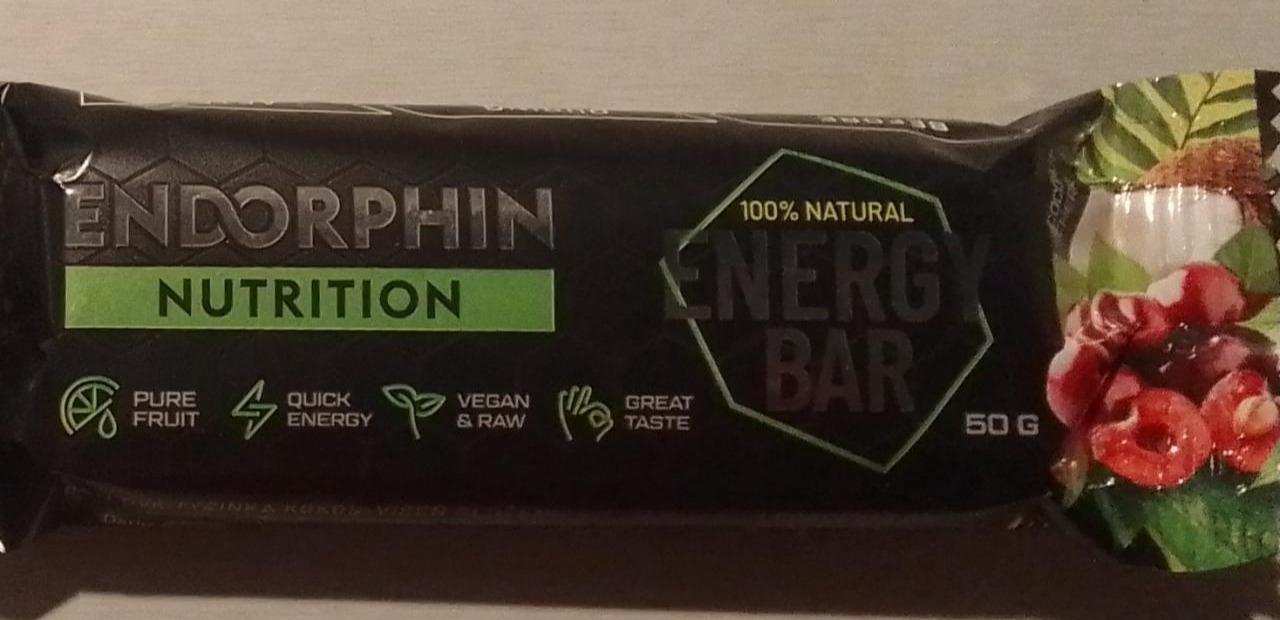 Fotografie - Energy bar Višeň Kokos Endorphin Nutrition