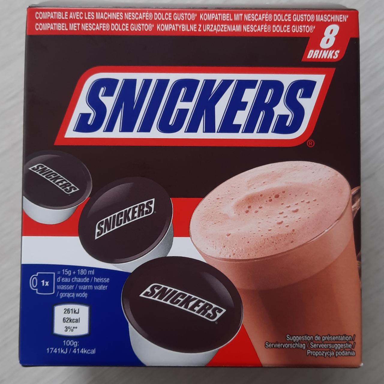 Fotografie - Snickers Nescafé Dolce Gusto