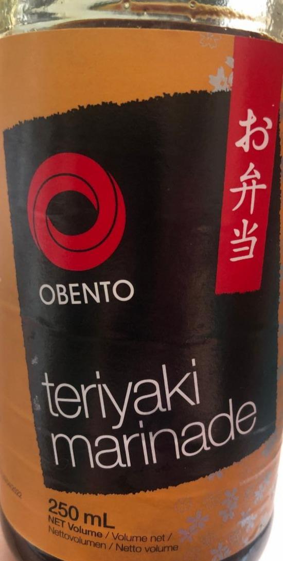 Fotografie - Obento Teriyaki marinade