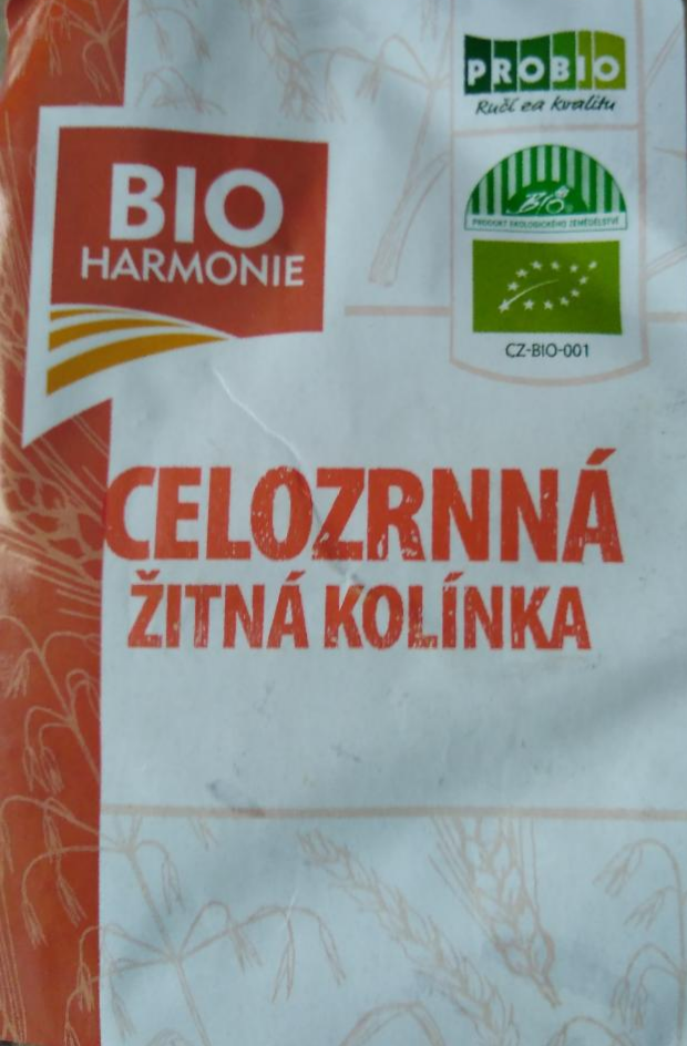 Fotografie - žitná celozrnná kolínka Bio Harmonie