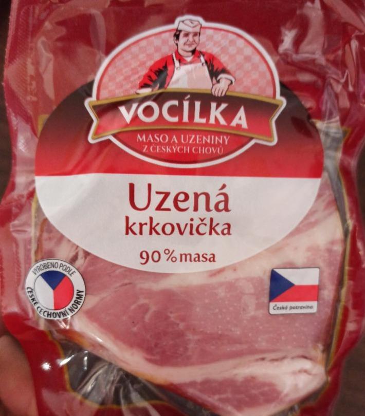 Fotografie - Uzená krkovička 90% masa Vocílka