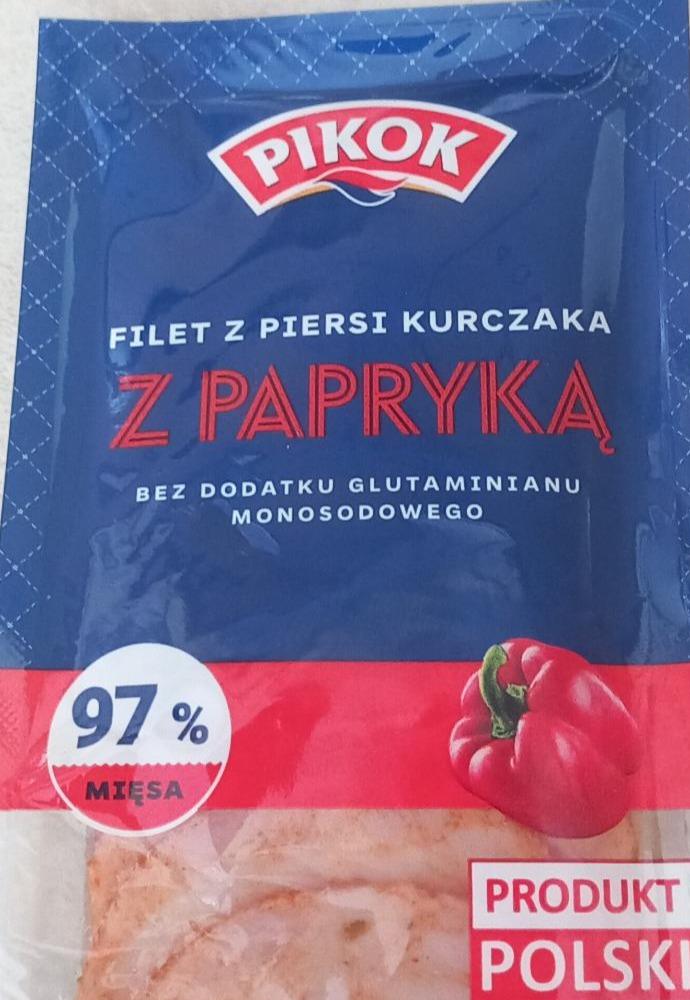 Fotografie - Kuracia šunka s paprikou 97% masa Pikok