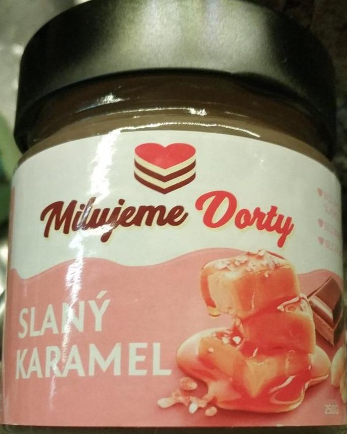 Fotografie - arašídové máslo slaný karamel Milujeme dorty