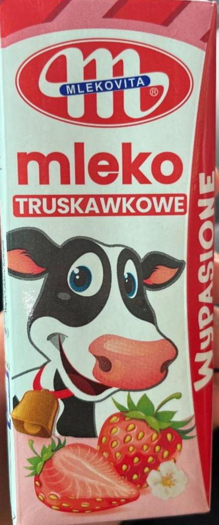 Fotografie - Mleko truskawkowe Mlekovita