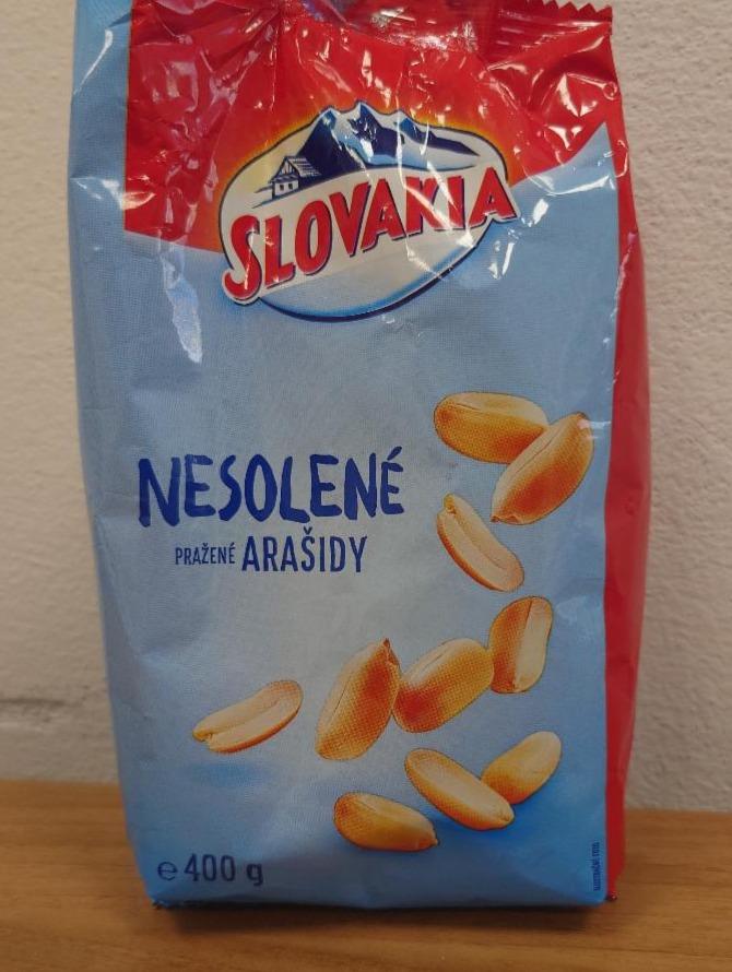 Fotografie - Arašídy nesolené pražené Slovakia