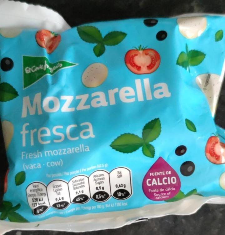 Fotografie - Mozzarella fresca El Corte Inglés