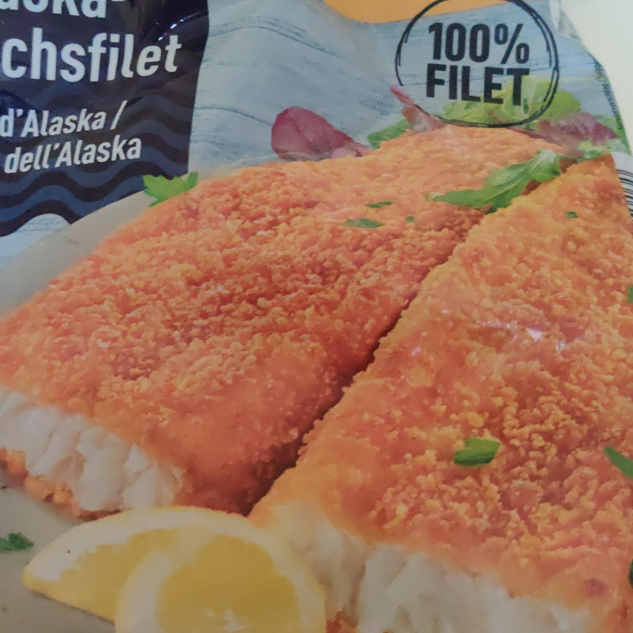 Fotografie - Lachsfilet Golden seafood