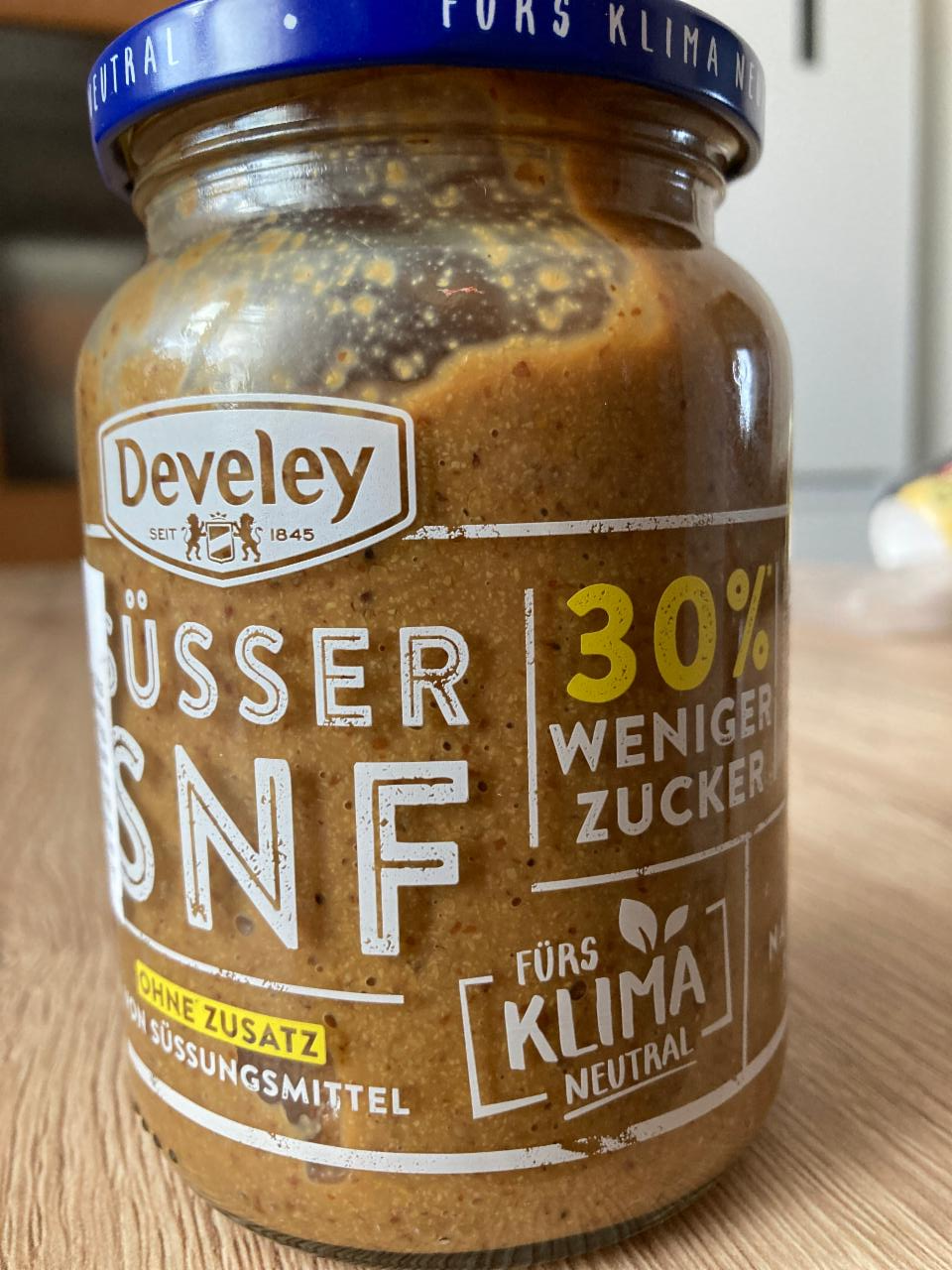 Fotografie - SUSSER SNF 30% Weniger Zuckerm Develey