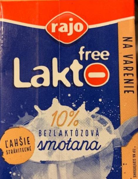 Fotografie - Lakt-free 10% bezlaktózová smotana Rajo