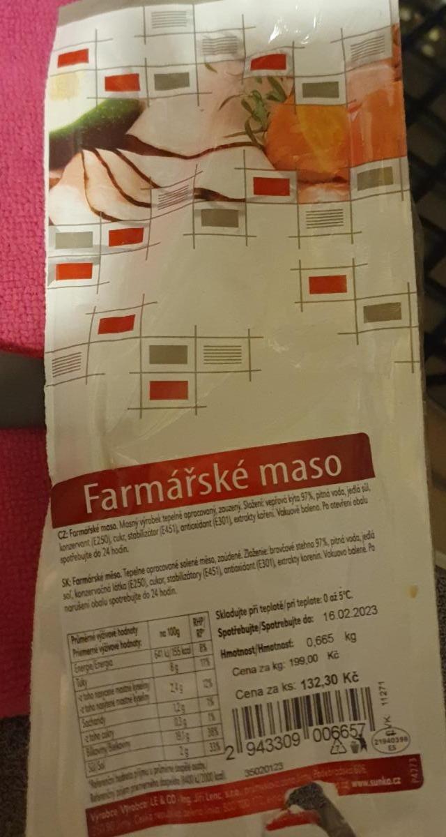 Fotografie - Farmářské maso LE & CO