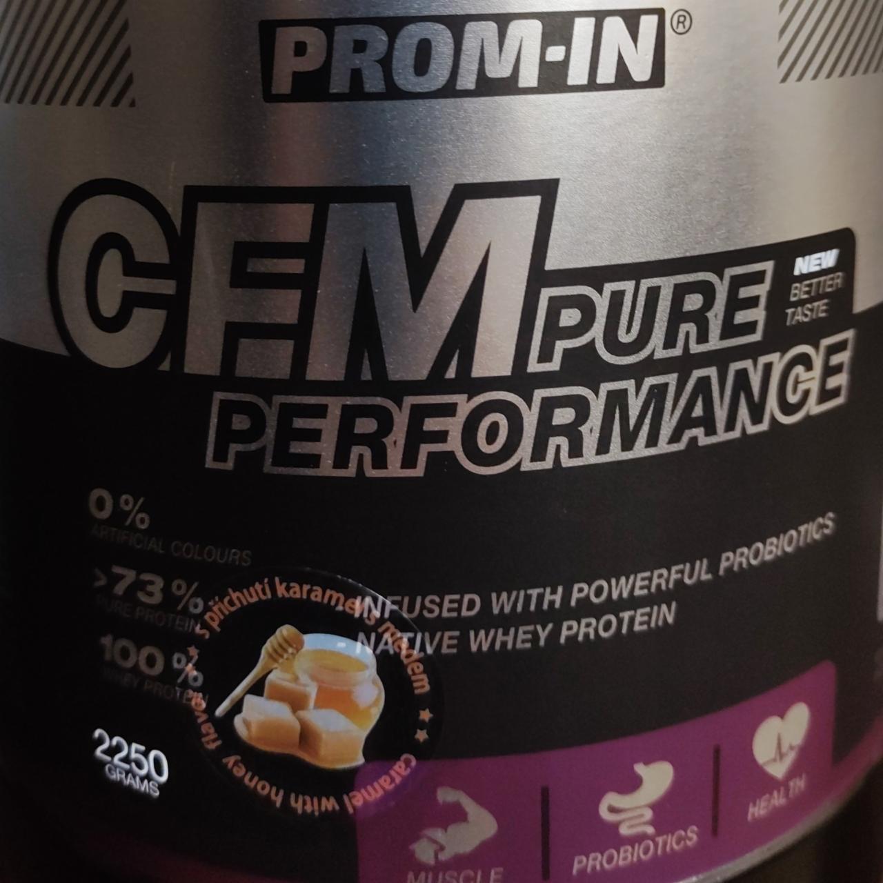 Fotografie - CFM Pure Performance Karamel s medem Prom-in