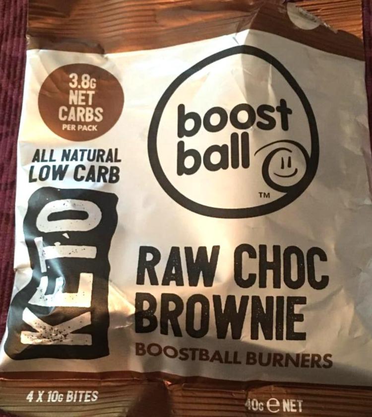 Fotografie - Keto Raw Choc Brownie Boostball