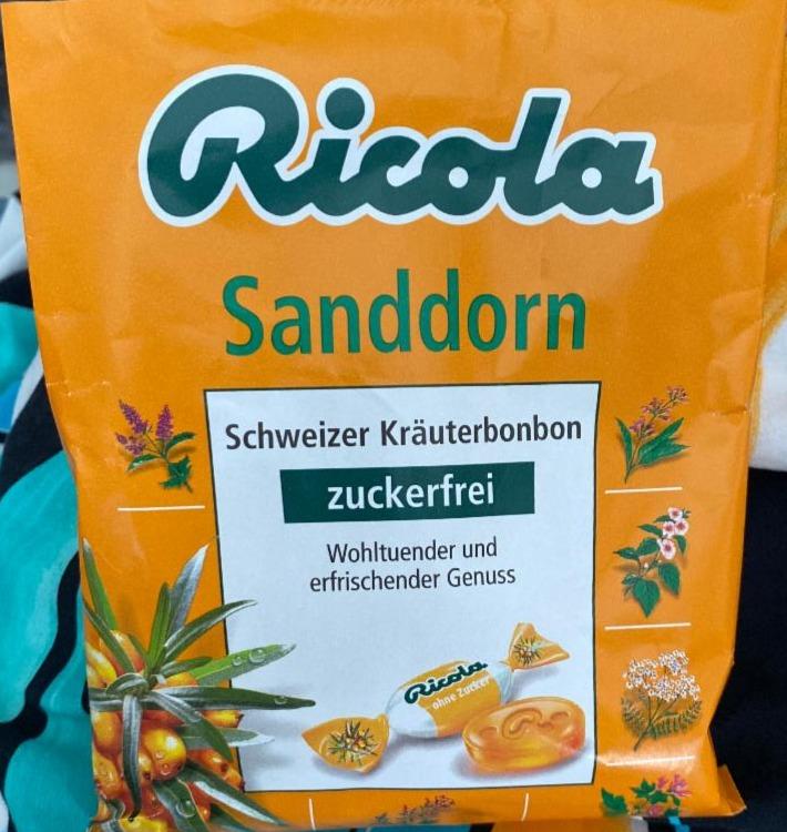 Fotografie - Ricola Sanddorn zuckerfrei