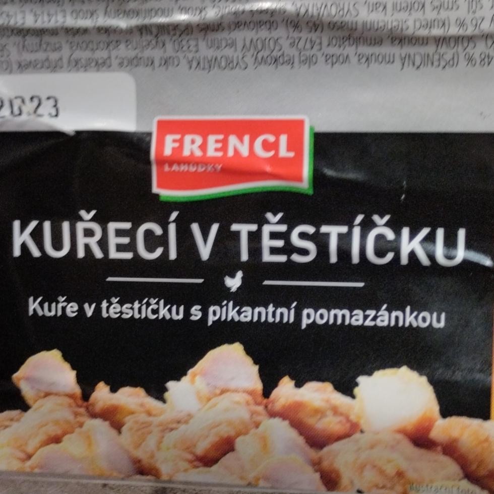 Fotografie - kuřecí v těstíčku Frencl