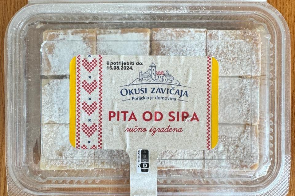 Fotografie - Pita od sipa Okusi zavičaja