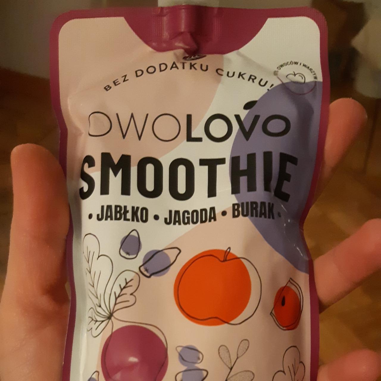 Fotografie - Smoothie jabłko jagoda burak Owolovo