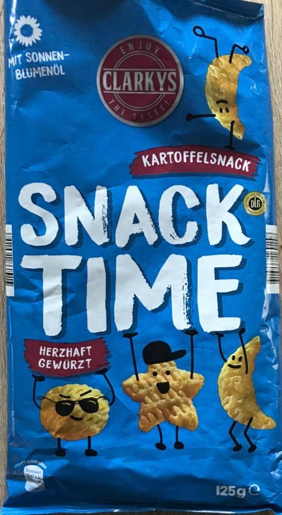 Fotografie - Snack Time Kartoffelsnack Clarkys