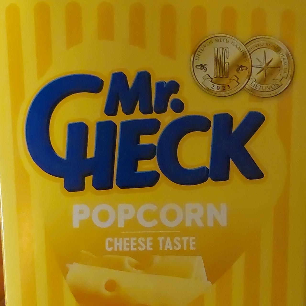 Fotografie - Popcorn cheese taste Mr. Check