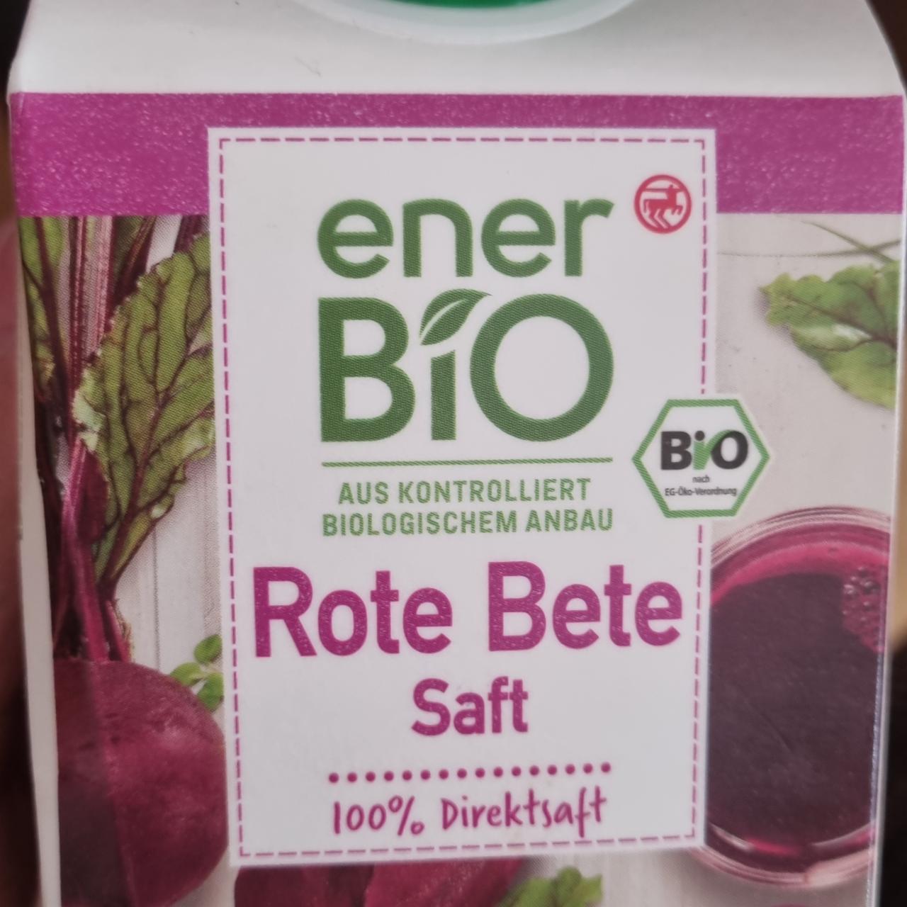 Fotografie - Roce Bete Saft EnerBio