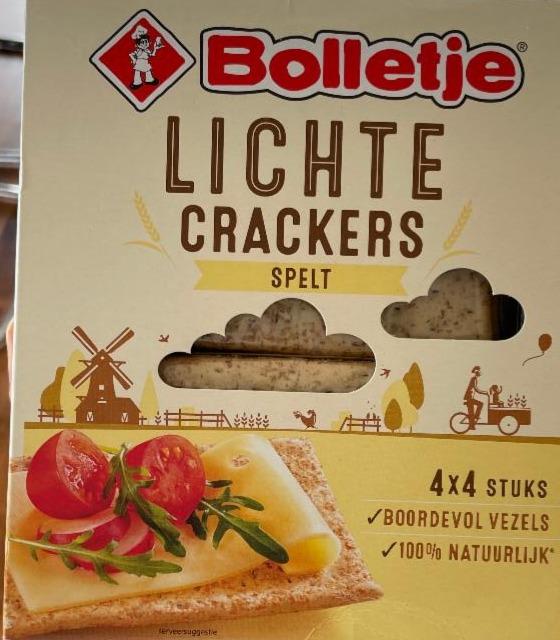 Fotografie - bolletje lichte crackers spelt